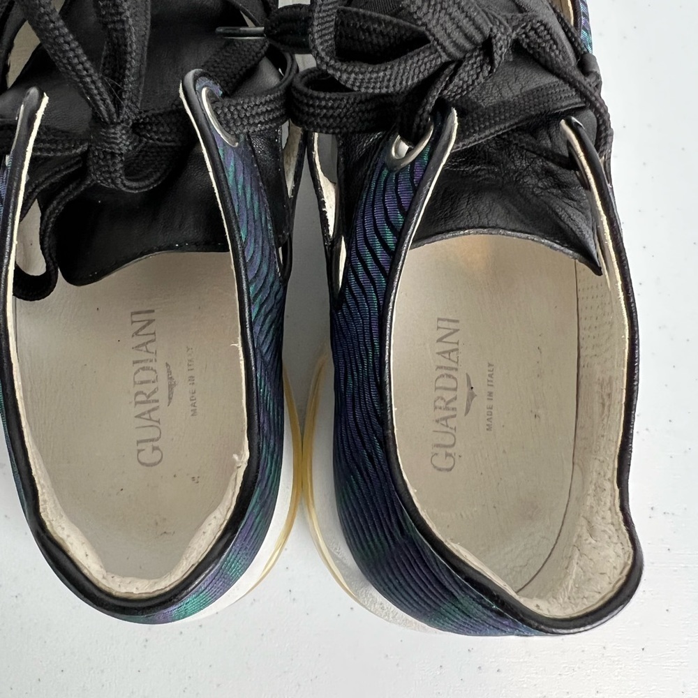 Alberto Guardiani Leather Sneakers size 9 - Picture 11 of 12